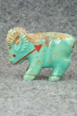 Ram Zuni Fetish Carving - Andres Quandelacy