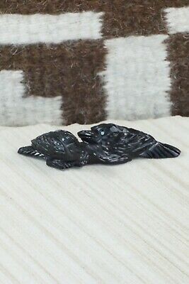 Crows Zuni Fetish Carving - Tony Mackel