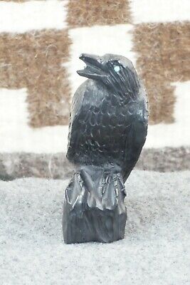 Crow Zuni Fetish Carving - Derrick Kaamasee