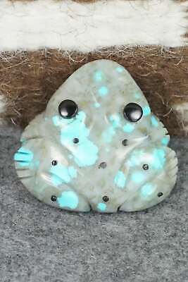 Frog Zuni Fetish Carving - Reynold Lunasee