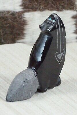 Wolf Zuni Fetish Carving - Russell Shack