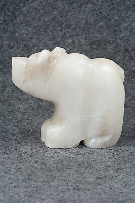 Bear Zuni Fetish Carving - Gilbert Lonjose