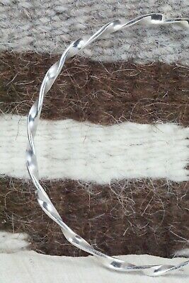 Sterling Silver Bangle - Elaine Tahe