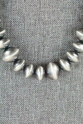 Sterling Silver Navajo Pearl Necklace & Earrings - Preston Haley