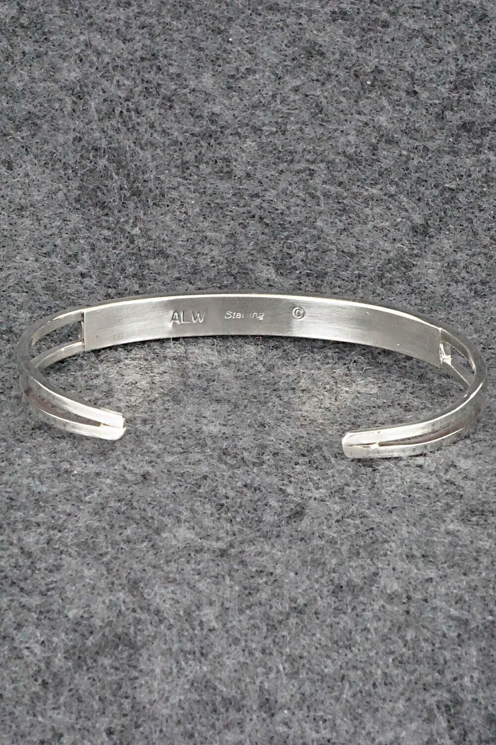 Opalite & Sterling Silver Inlay Bracelet - Anson Wallace