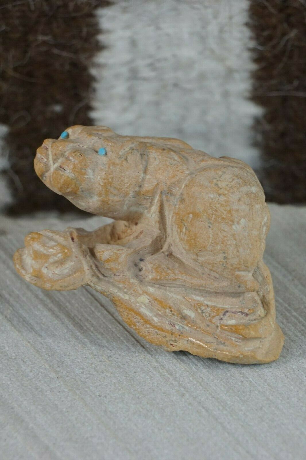 Mountain Lion Zuni Fetish - Jerrold Lahaleon - High Lonesome Trading