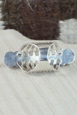 Spiny Oyster & Sterling Silver Ring - Thomas Yazzie - Size 6.5
