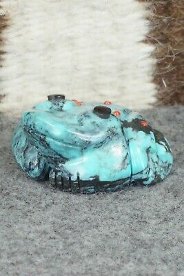 Frog Zuni Fetish Carving - Reynold Lunasee