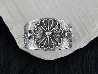 Navajo Sterling Silver Bracelet - Delbert Arviso - High Lonesome Trading