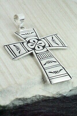 Sterling Silver Cross Pendant - Kerry Begay