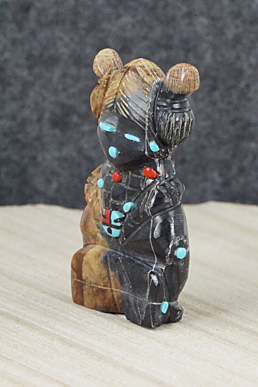 Corn Maiden Zuni Fetish Carving - Danette Laate