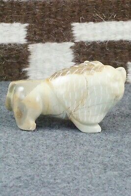 Lion Zuni Fetish Carving - Enrike Leekya