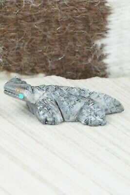 Horned Toad Zuni Fetish Carving - Carl Etsate