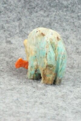 Bear Zuni Fetish Carving - Andres Quandelacy