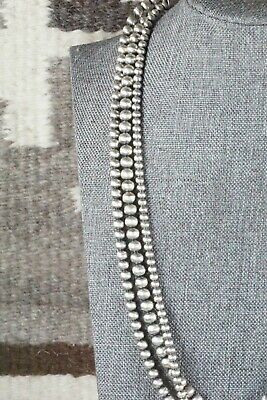 3 Strand Sterling Silver Necklace - Jan Mariano