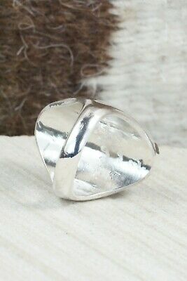 Turquoise & Sterling Silver Ring - Lyolita Tsattie - Size 7
