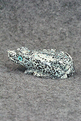 Frog Zuni Fetish Carving - Alex Tsethlikai