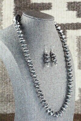 Sterling Silver Navajo Pearl Necklace - Presley Haley