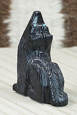 Wolf Zuni Fetish Carving - Mike Tucson