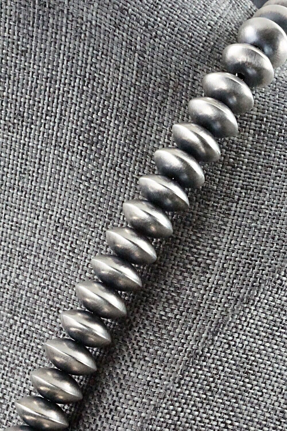 Sterling Silver Navajo Pearl Necklace - Jan Mariano