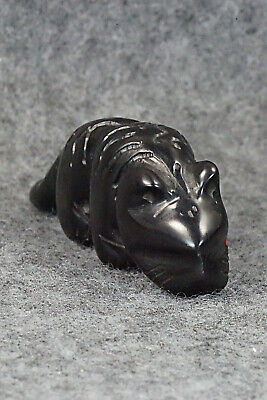 Mountain Lion Zuni Fetish Carving - Justin Red Elk