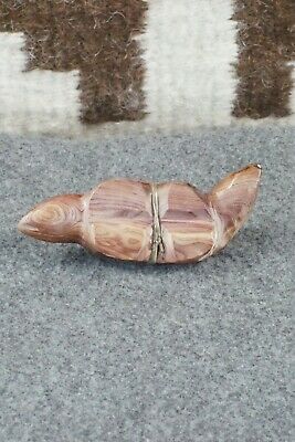 Badger Zuni Fetish Carving - Delvin Leekya
