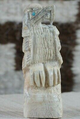 Eagle Zuni Fetish Carving - Jerrold Lahaleon - High Lonesome Trading