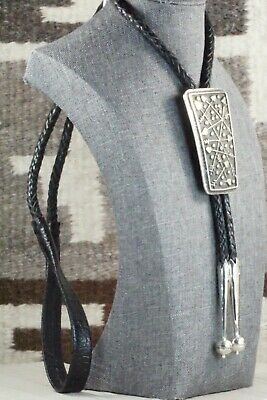 Sterling Silver Bolo Tie - Delbert Arviso