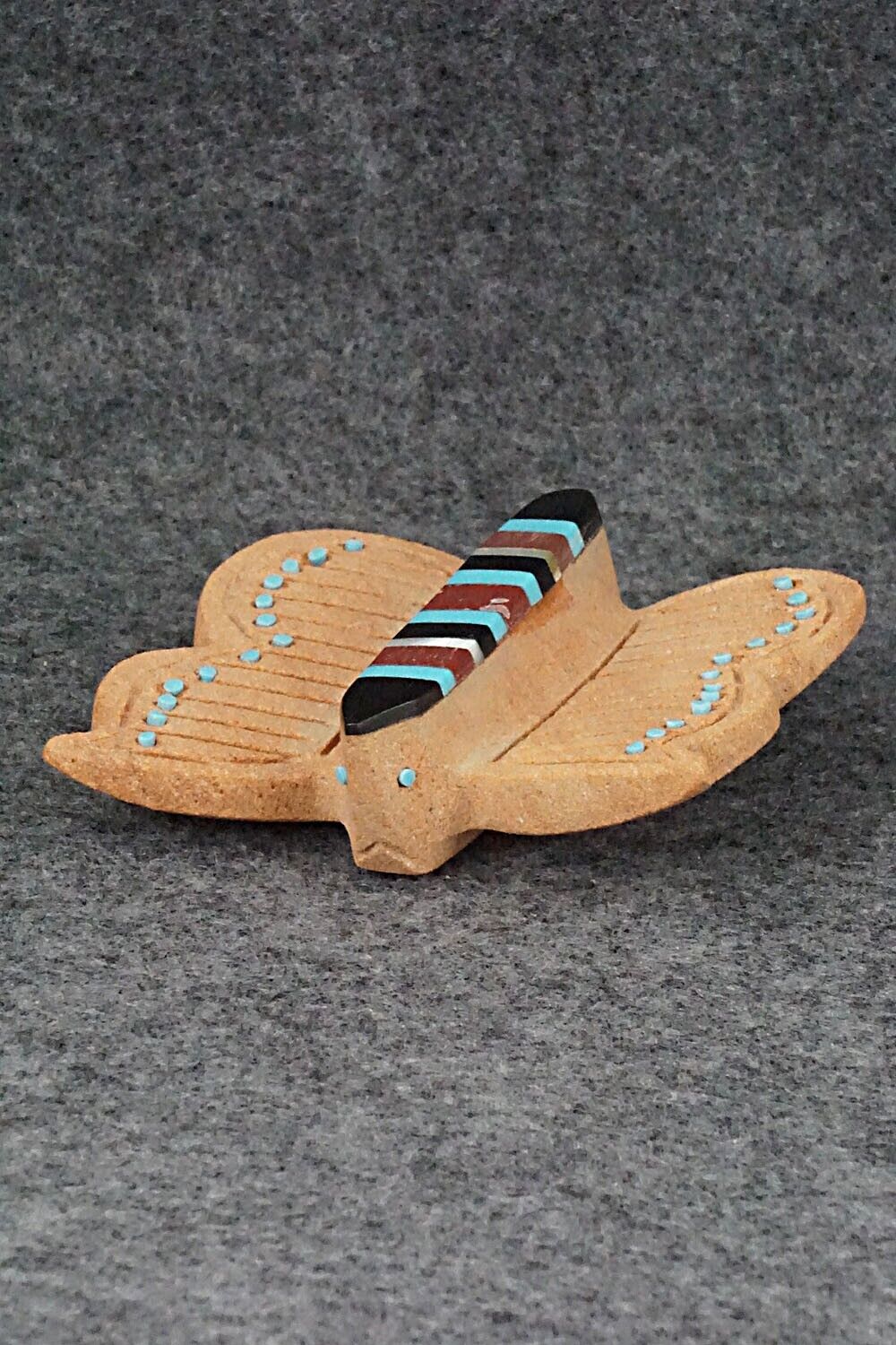 Butterfly Zuni Fetish Carving - Brandon Phillips