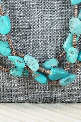Turquoise & Shell Necklace - Ramona Bird