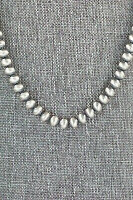 Sterling Silver Navajo Pearl Necklace - Jan Mariano
