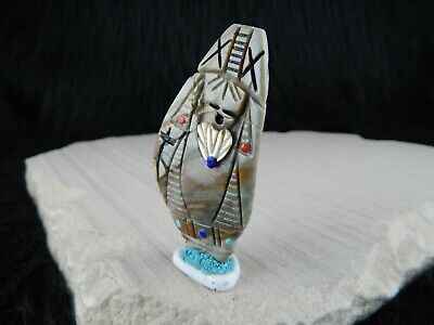 Corn Maiden - Zuni Fetish - Vickie Quandelacy - Zuni Corn Maiden Carving - High Lonesome Trading