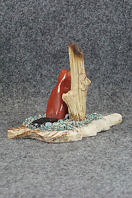 Beaver Zuni Fetish Carving - Justin Natewa