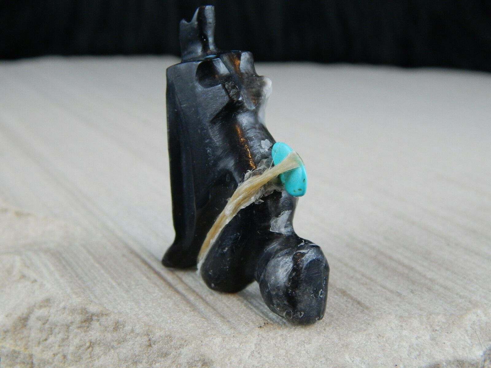 Coyote Zuni Fetish Carving - Kelly Lementino - High Lonesome Trading