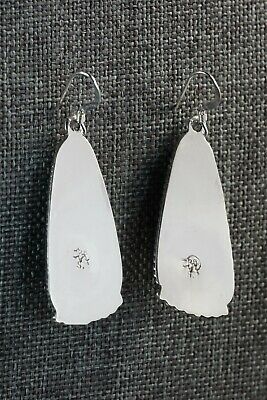 Navajo Turquoise & Sterling Silver Earrings - Sharon McCarthy