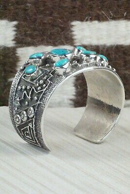 Turquoise & Sterling Silver Bracelet - Delbert Arviso