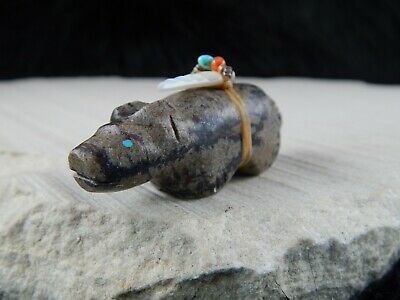Bear Zuni Fetish Carving- Peter Gasper - High Lonesome Trading