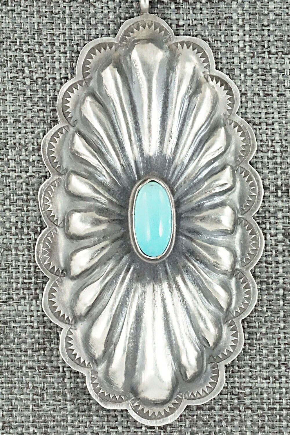 Turquoise & Sterling Silver Earrings - Rita Lee