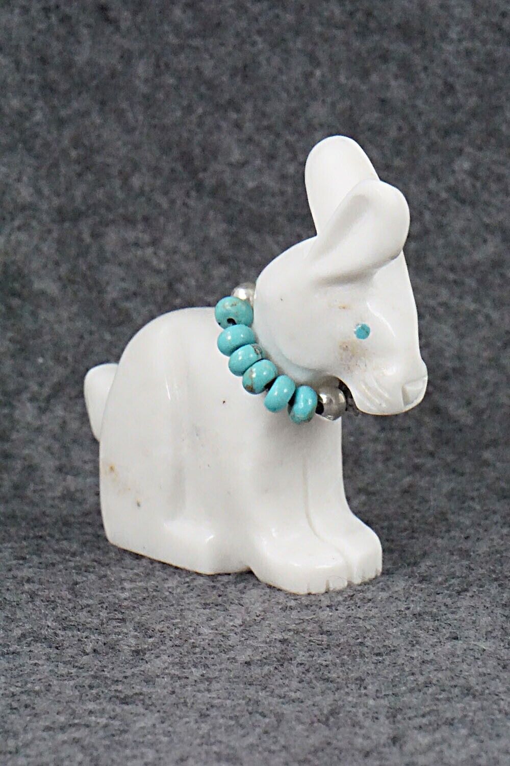 Jack Rabbit Zuni Fetish Carving - Andres Lementino