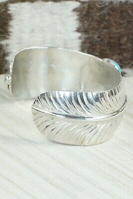 Turquoise & Sterling Silver Bracelet - Aaron Davis