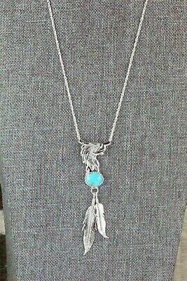 Turquoise & Sterling Silver Necklace - Sharon McCarthy - High Lonesome Trading
