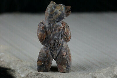 Bear Zuni Fetish Carving - Jon Quam - High Lonesome Trading
