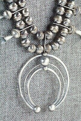 Sterling Silver Squash Blossom & Earrings - Phil Garcia