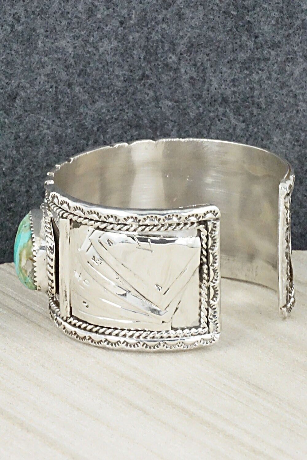 Turquoise & Sterling Silver Bracelet - Jimmy Garcia Jr.