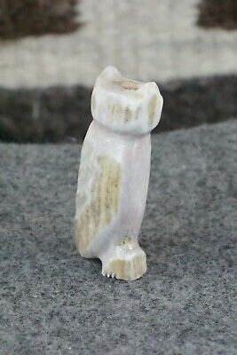 Owl Zuni Fetish Carving - Brandon Phillips