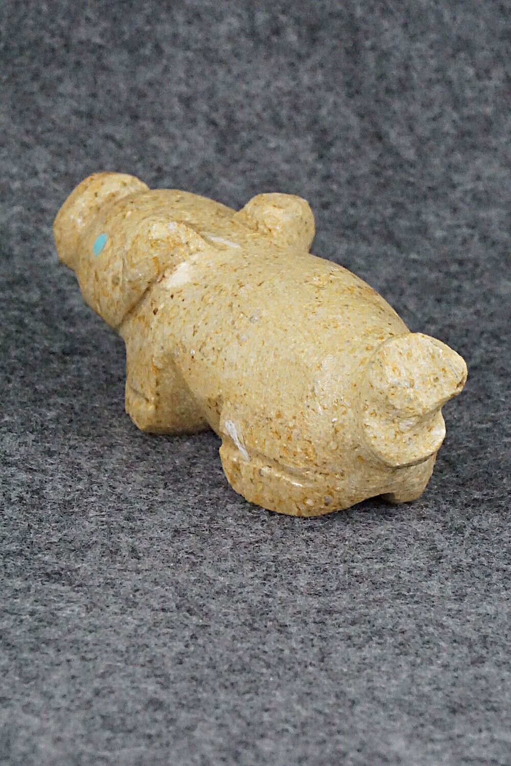 Pig Zuni Fetish Carving - Louise Ponchuella