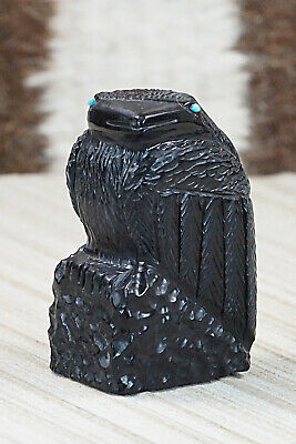 Crow Zuni Fetish Carving - Mike Tucson