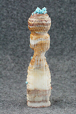 Corn Maiden Zuni Fetish Carving - Carl Etsate
