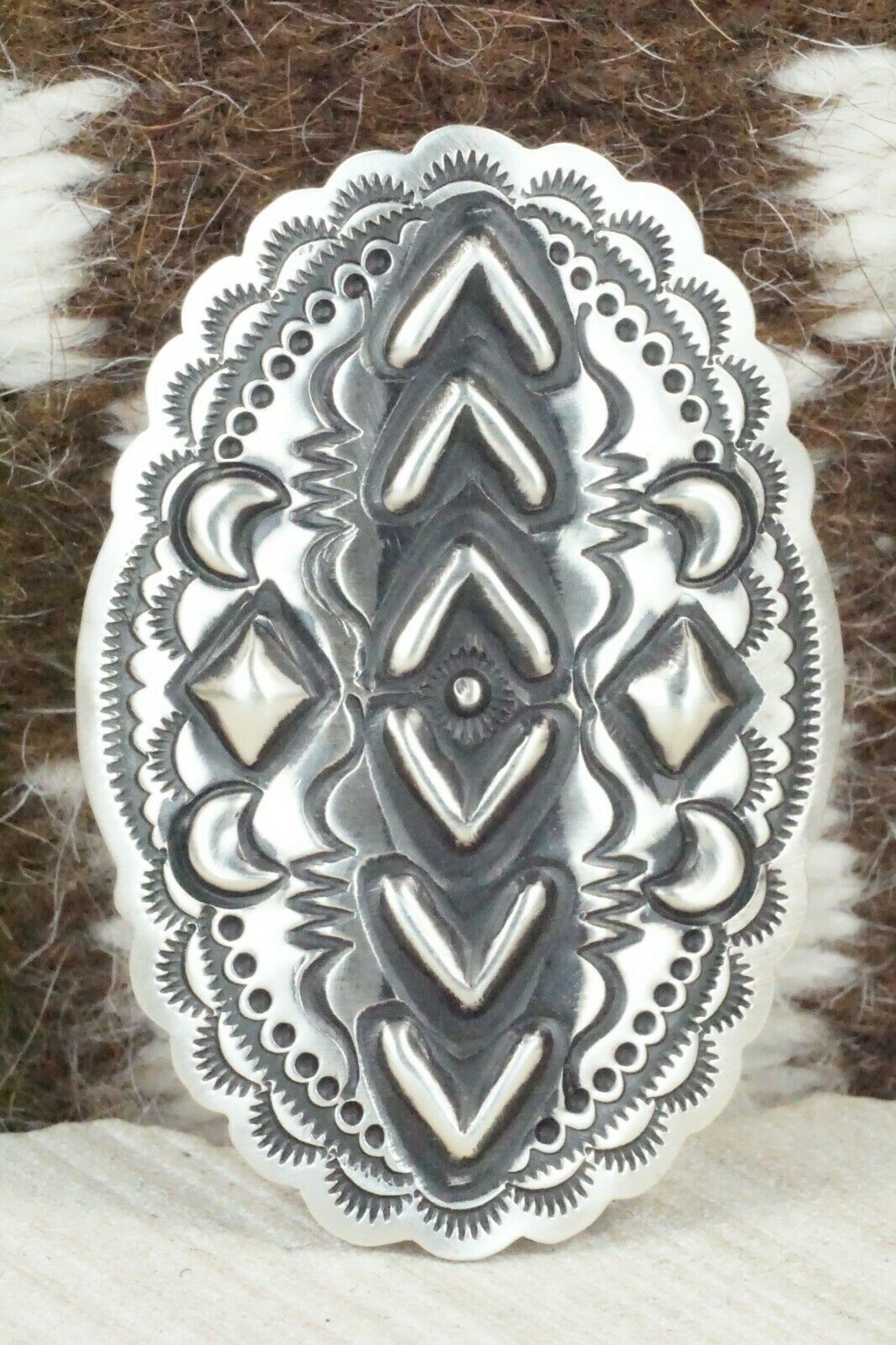 Sterling Silver Ring - Leander Tahe - Size 10