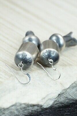 Sterling Silver Navajo Pearl Earrings - Presley Haley